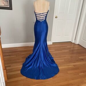 La Femme Royal Blue Dress size 0